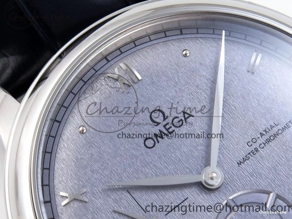 1230 Trendsetting De Ville Power Reserve SS MKF 1:1 Best Edition Blue Textured Dial on Black Leather Strap A 7742